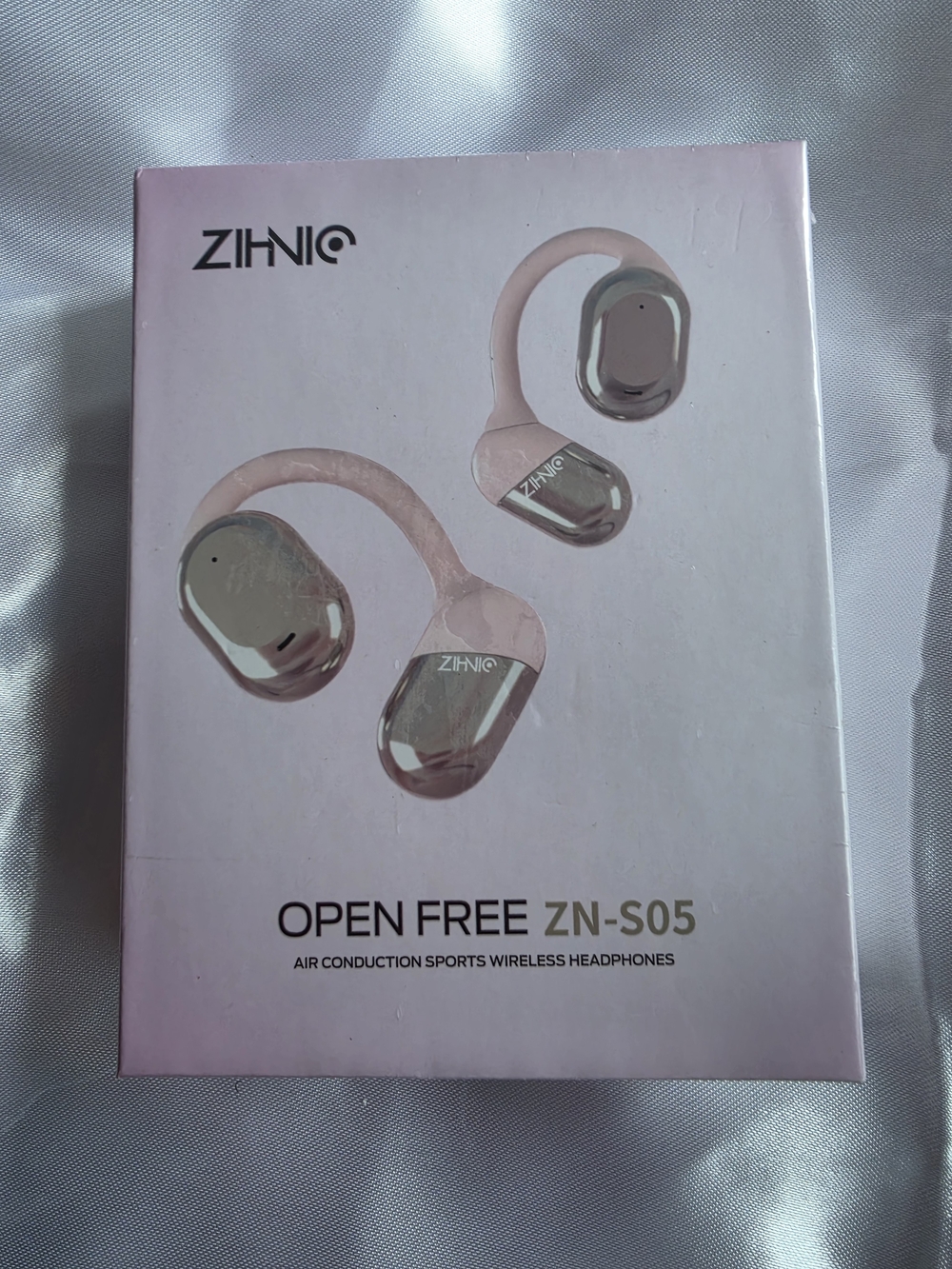 Open Free ZN-S05 Pink Air Conduction Sports Wireless Headphones